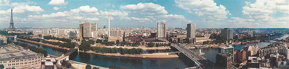 Le Front de Seine prend forme dans les années 1970