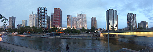 Le Front de Seine de nos jours